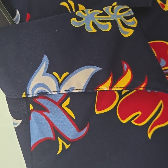 U.S Expedition Colorful Floral Button-Up Shirt - Picture 3 of 9